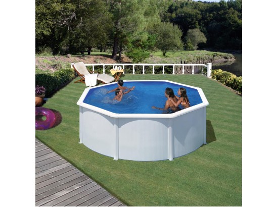 ΥΠΕΡΓΕΙΑ ΠΙΣΙΝΑ ΑΠΟ ΧΑΛΥΒΑ FIDJI ΣΤΡΟΓΓΥΛΗ ΜΕ ΔΙΑΜΕΤΡΟ 3,00μ