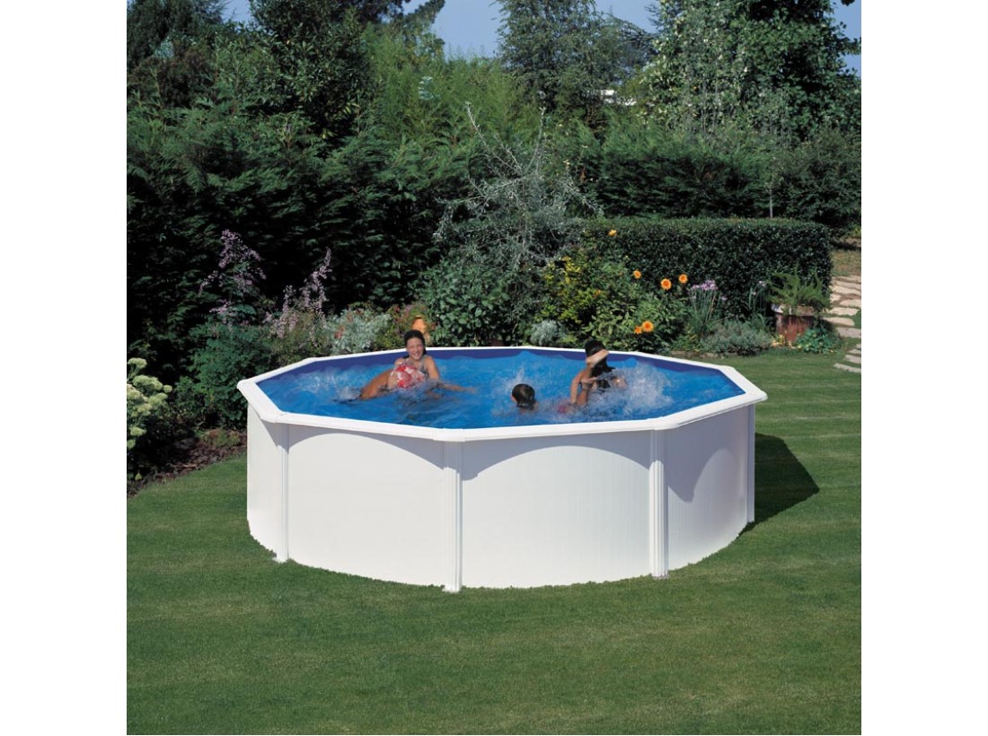 ΥΠΕΡΓΕΙΑ ΠΙΣΙΝΑ ΑΠΟ ΧΑΛΥΒΑ FIDJI ΣΤΡΟΓΓΥΛΗ ΜΕ ΔΙΑΜΕΤΡΟ 4,60μ