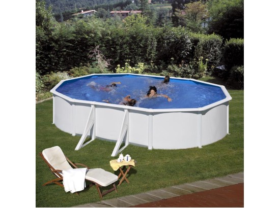 ΥΠΕΡΓΕΙΑ ΠΙΣΙΝΑ ΑΠΟ ΧΑΛΥΒΑ FIDJI ΟΒΑΛ 5,00Χ3,00μ.