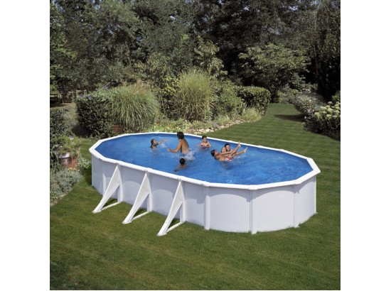 ΥΠΕΡΓΕΙΑ ΠΙΣΙΝΑ ΑΠΟ ΧΑΛΥΒΑ FIDJI ΟΒΑΛ 7,30Χ3,75μ.