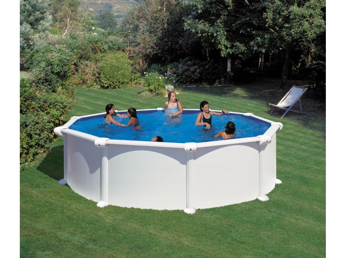 ΥΠΕΡΓΕΙΑ ΠΙΣΙΝΑ ΑΠΟ ΧΑΛΥΒΑ ATLANTIS ΣΤΡΟΓΓΥΛΗ ΜΕ ΔΙΑΜΕΤΡΟ 4,60μ