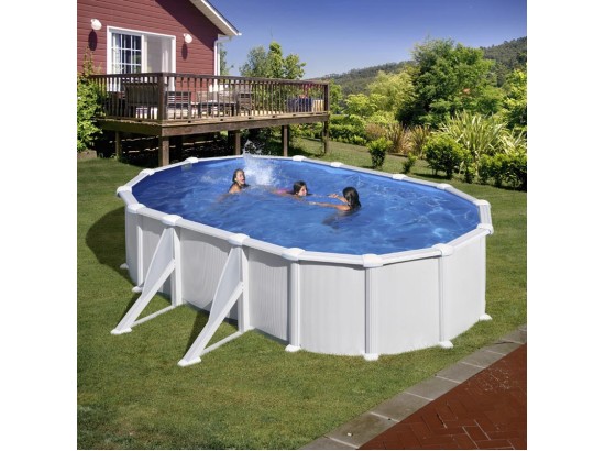 ΥΠΕΡΓΕΙΑ ΠΙΣΙΝΑ ΑΠΟ ΧΑΛΥΒΑ ATLANTIS ΟΒΑΛ 5,00Χ3,00μ.