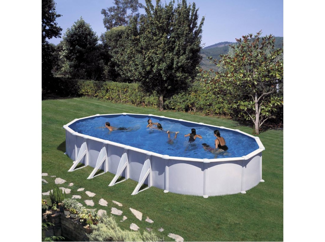 ΥΠΕΡΓΕΙΑ ΠΙΣΙΝΑ ΑΠΟ ΧΑΛΥΒΑ ATLANTIS ΟΒΑΛ 9,15Χ4,70μ.