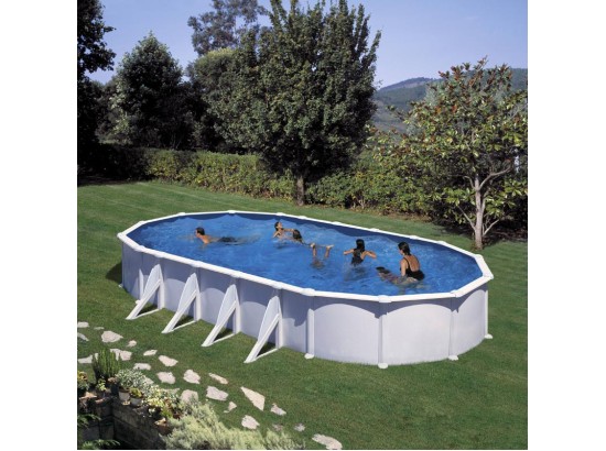 ΥΠΕΡΓΕΙΑ ΠΙΣΙΝΑ ΑΠΟ ΧΑΛΥΒΑ ATLANTIS ΟΒΑΛ 9,15Χ4,70μ.