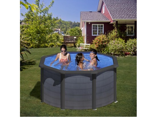 ΥΠΕΡΓΕΙΑ ΠΙΣΙΝΑ ΑΠΟ ΧΑΛΥΒΑ KEA ΣΤΡΟΓΓΥΛΗ ΜΕ ΔΙΑΜΕΤΡΟ 2,40μ.