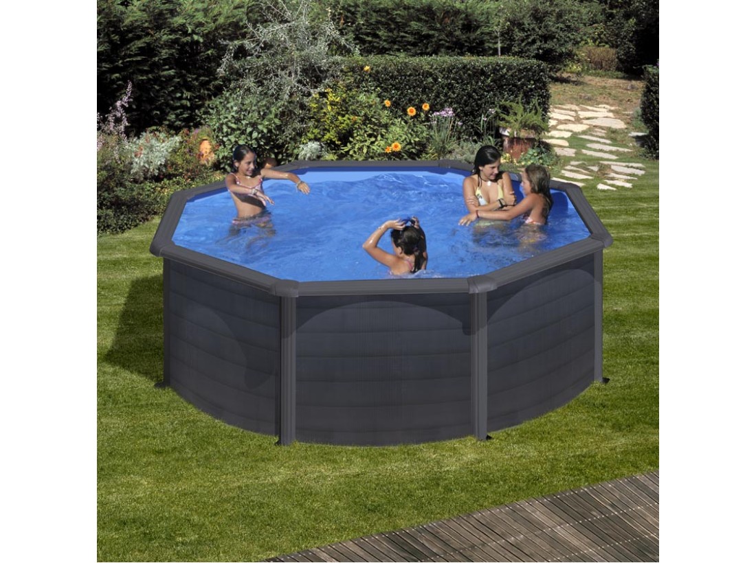 ΥΠΕΡΓΕΙΑ ΠΙΣΙΝΑ ΑΠΟ ΧΑΛΥΒΑ KEA ΣΤΡΟΓΓΥΛΗ ΜΕ ΔΙΑΜΕΤΡΟ 3,00μ.