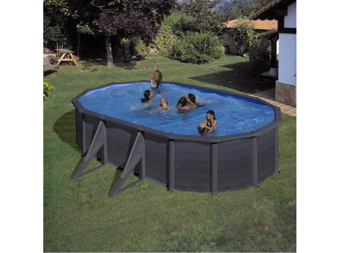 ΥΠΕΡΓΕΙΑ ΠΙΣΙΝΑ ΑΠΟ ΧΑΛΥΒΑ KEA ΟΒΑΛ 5,00Χ3,00μ.