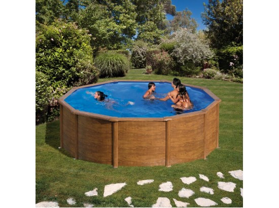 ΥΠΕΡΓΕΙΑ ΠΙΣΙΝΑ ΑΠΟ ΧΑΛΥΒΑ PACIFIC ΣΤΡΟΓΓΥΛΗ ΜΕ ΔΙΑΜΕΤΡΟ 4,60μ.