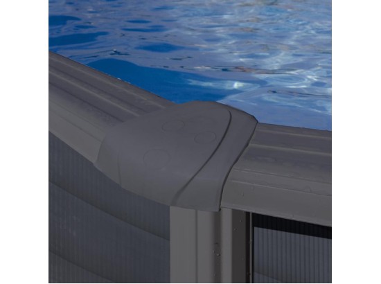 ΥΠΕΡΓΕΙΑ ΠΙΣΙΝΑ ΑΠΟ ΧΑΛΥΒΑ VARADERO ΣΕ ΣΧΗΜΑ ΟΚΤΩ 6,40Χ3,90μ